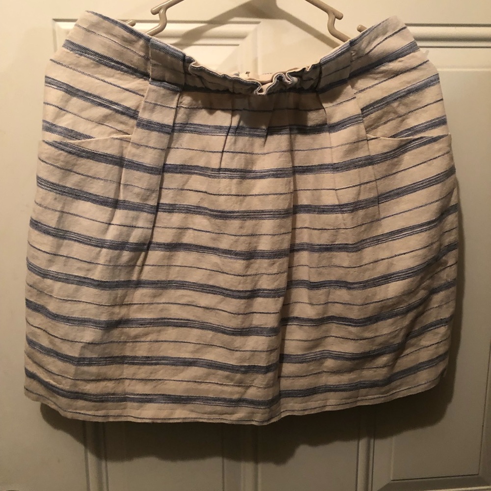 J Crew Linen Skirt